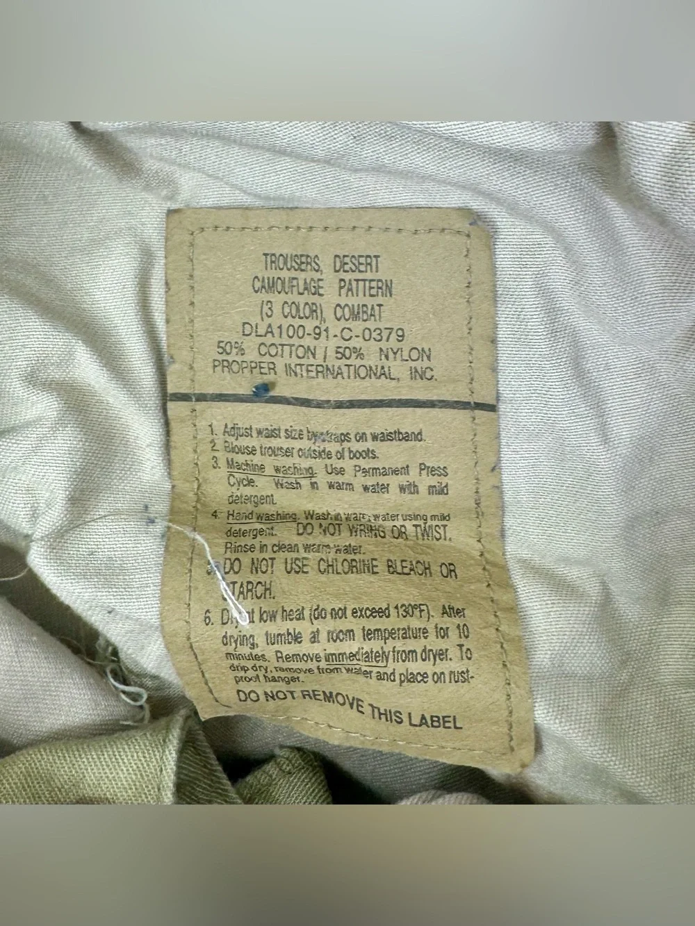 US Army Pant Mens 32x34 Camo Cargo Tapered Military Uniform Combat